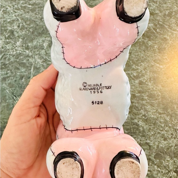 Vintage 1956 Lamb Planter Reliable Glassware
Pottery 512 B - Picture 7 of 8